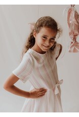 Gymp Dress Linde Light Pink - Yellow