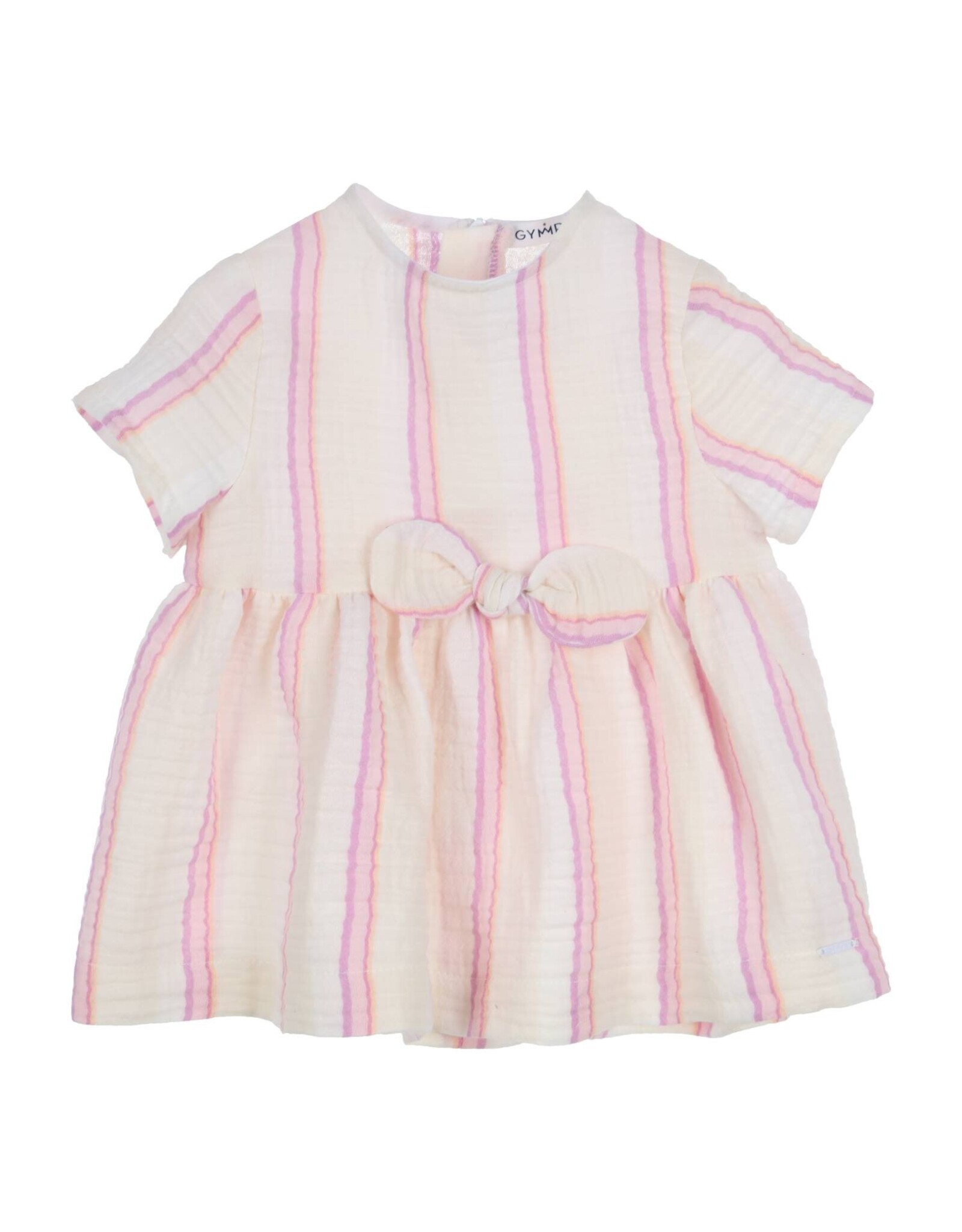 Gymp Dress Linde Light Pink - Yellow