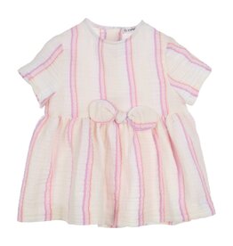 Gymp Dress Linde Light Pink - Yellow