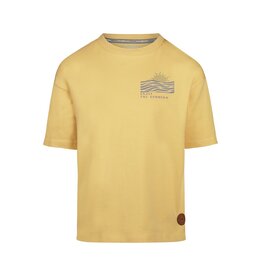 Koko Noko T-shirt ss loose fit dropped shoulder Yellow