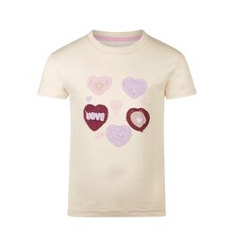 Koko Noko T-shirt ss boxy Beige z25