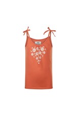 Koko Noko Top with straps Rusty orange
