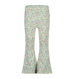 Jubel Flared broek AOP - Picknick Perfect Groen