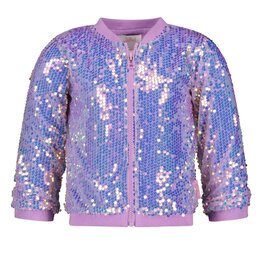 Jubel Pailetten bomberjack - Picknick Perfect Lila