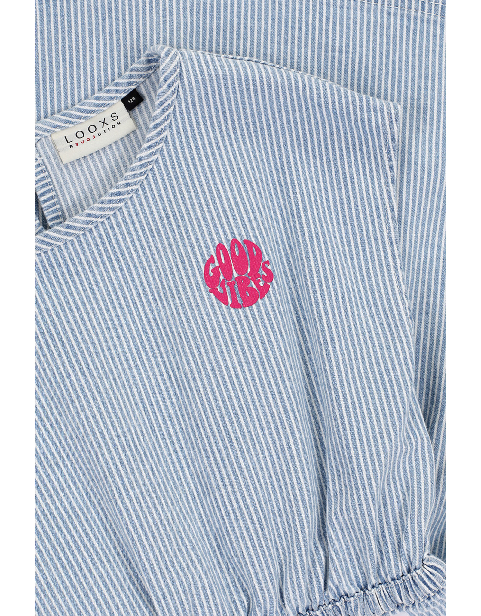 Little Looxs Little stretch denim Stripe Flare denim stripe Z25