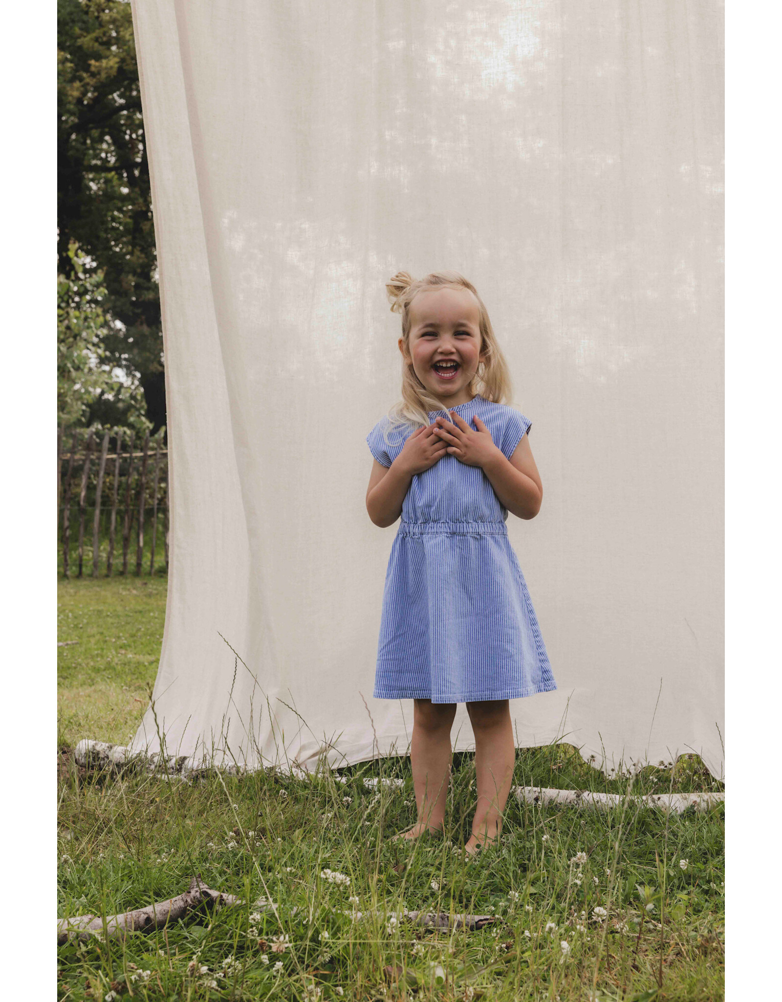 Little Looxs Little stretch denim Stripe Flare denim stripe Z25