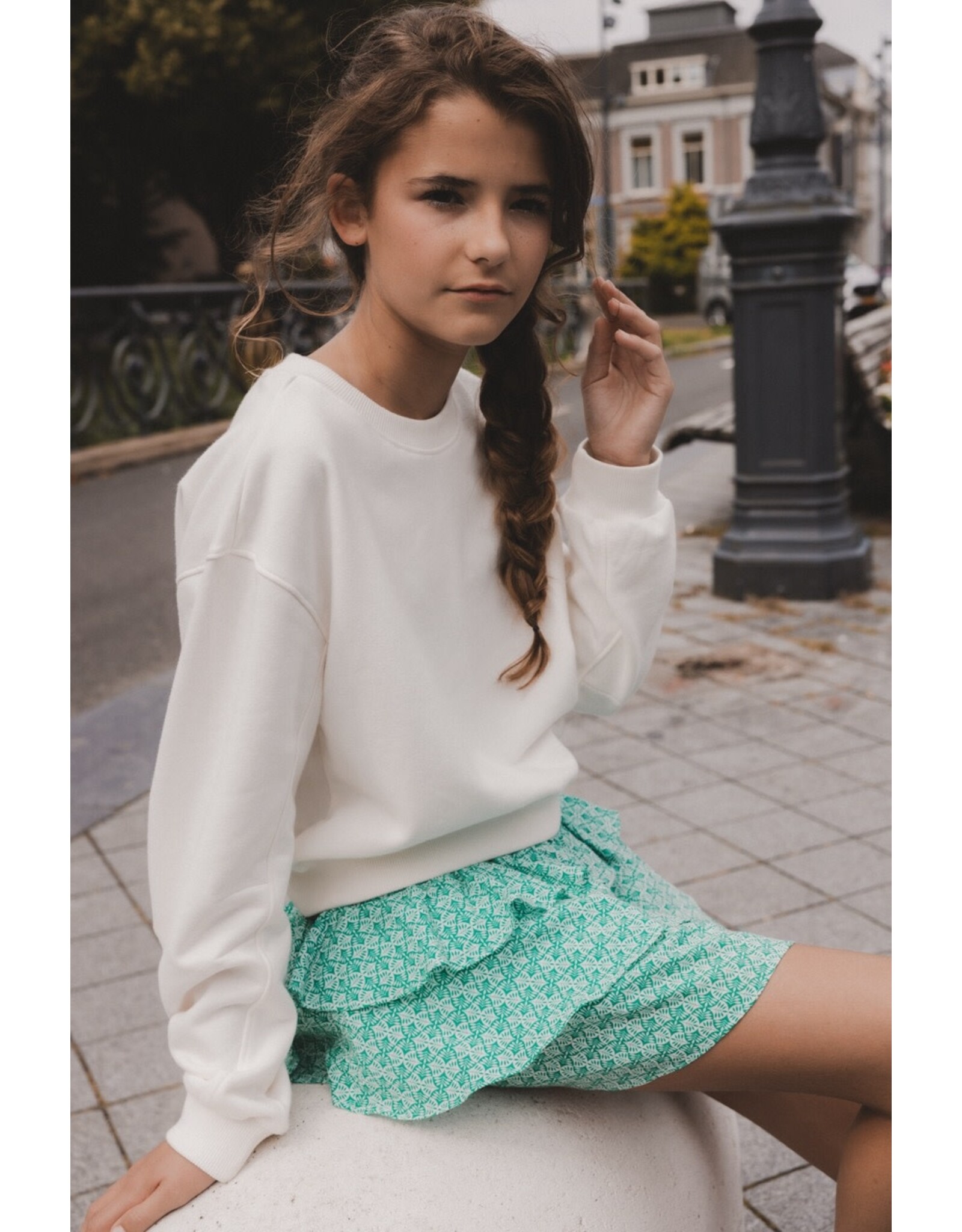 Looxs 10sixteen Sweater off white W25