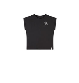 Nobell Kasis T-shirt Take a Break print at back Jet Black