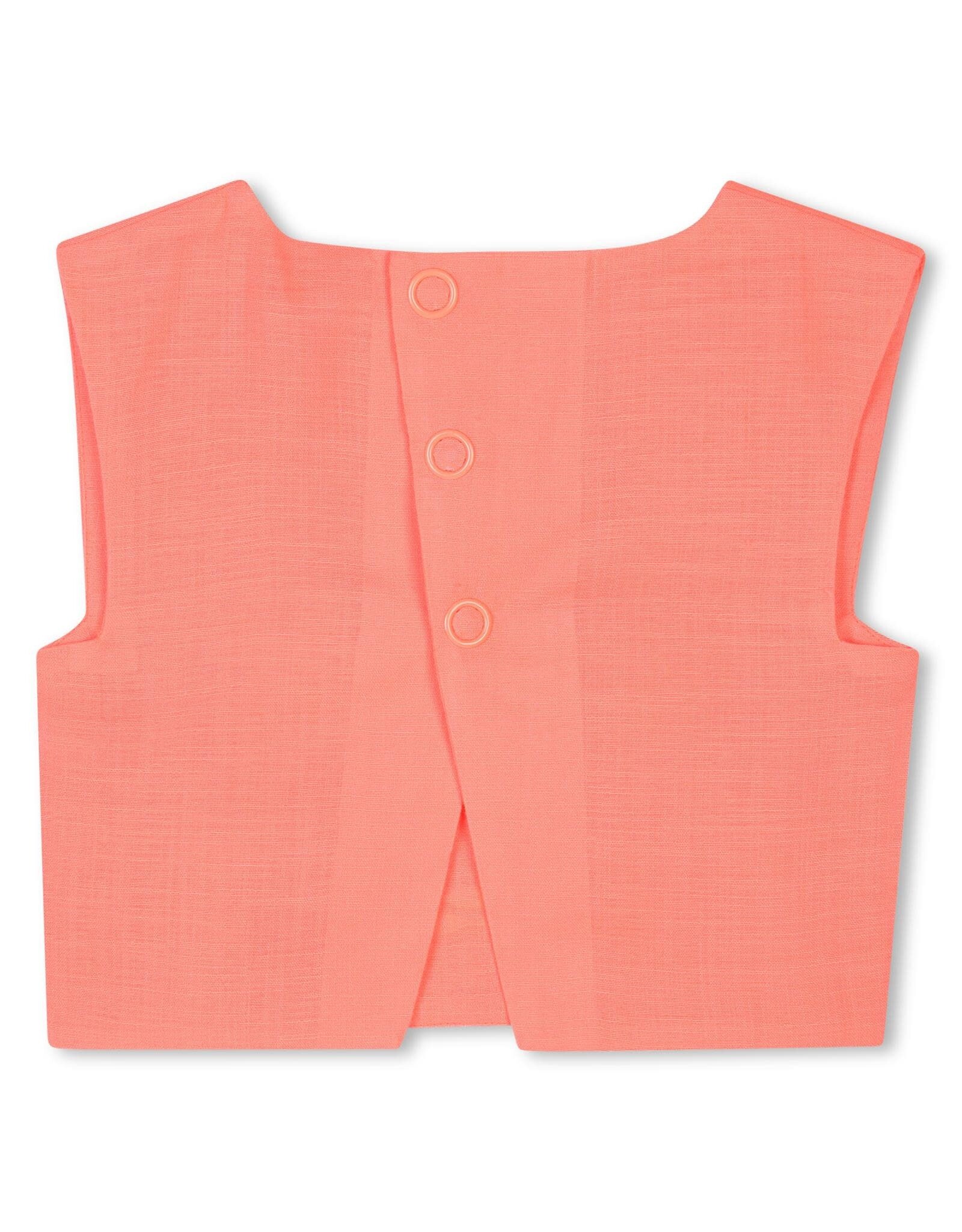 BILLIEBLUSH CHEMISE, BLOUSE CORAIL FLUO