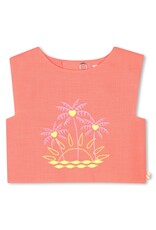 BILLIEBLUSH CHEMISE, BLOUSE CORAIL FLUO