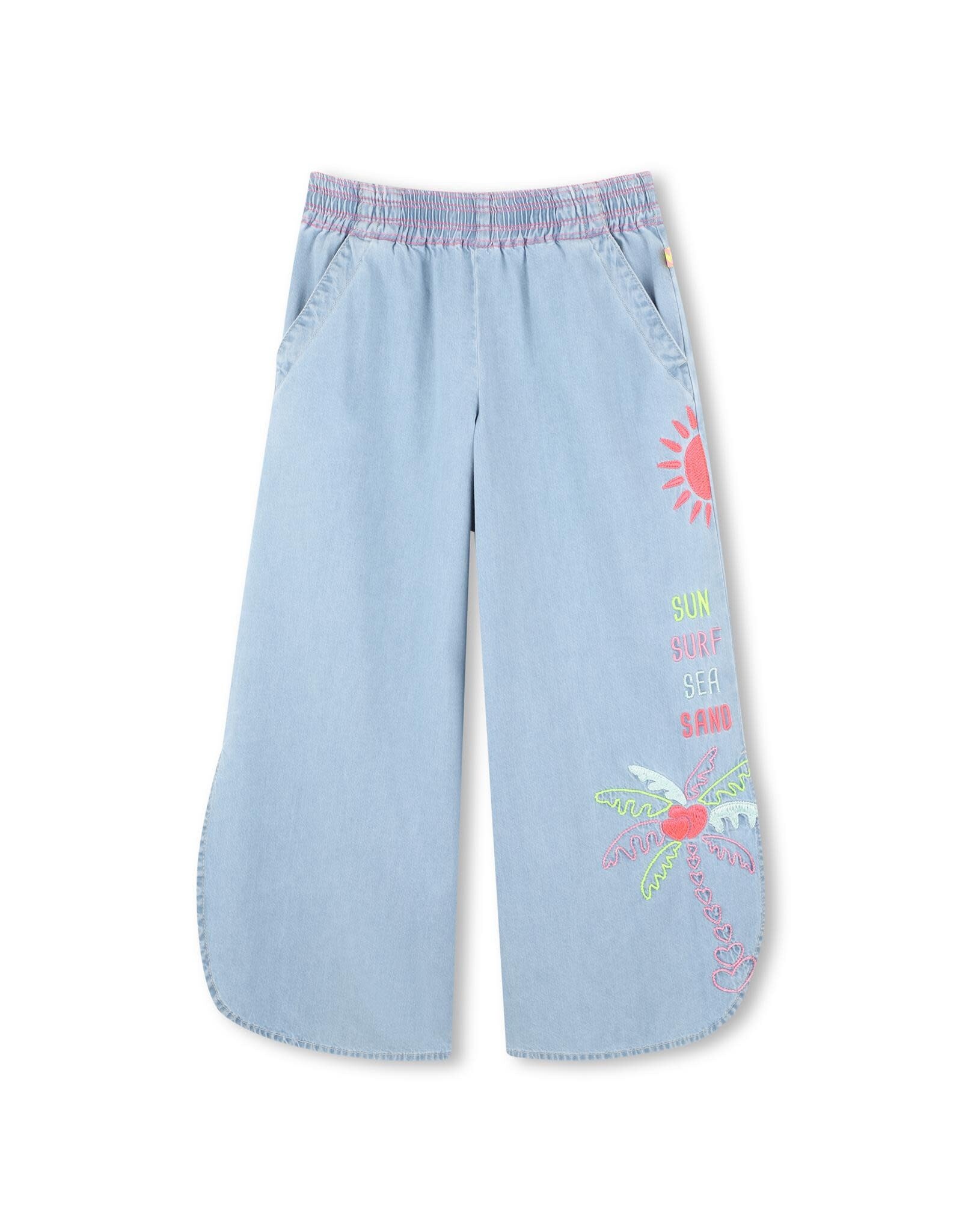 BILLIEBLUSH PANTALON DENIM BLEACH