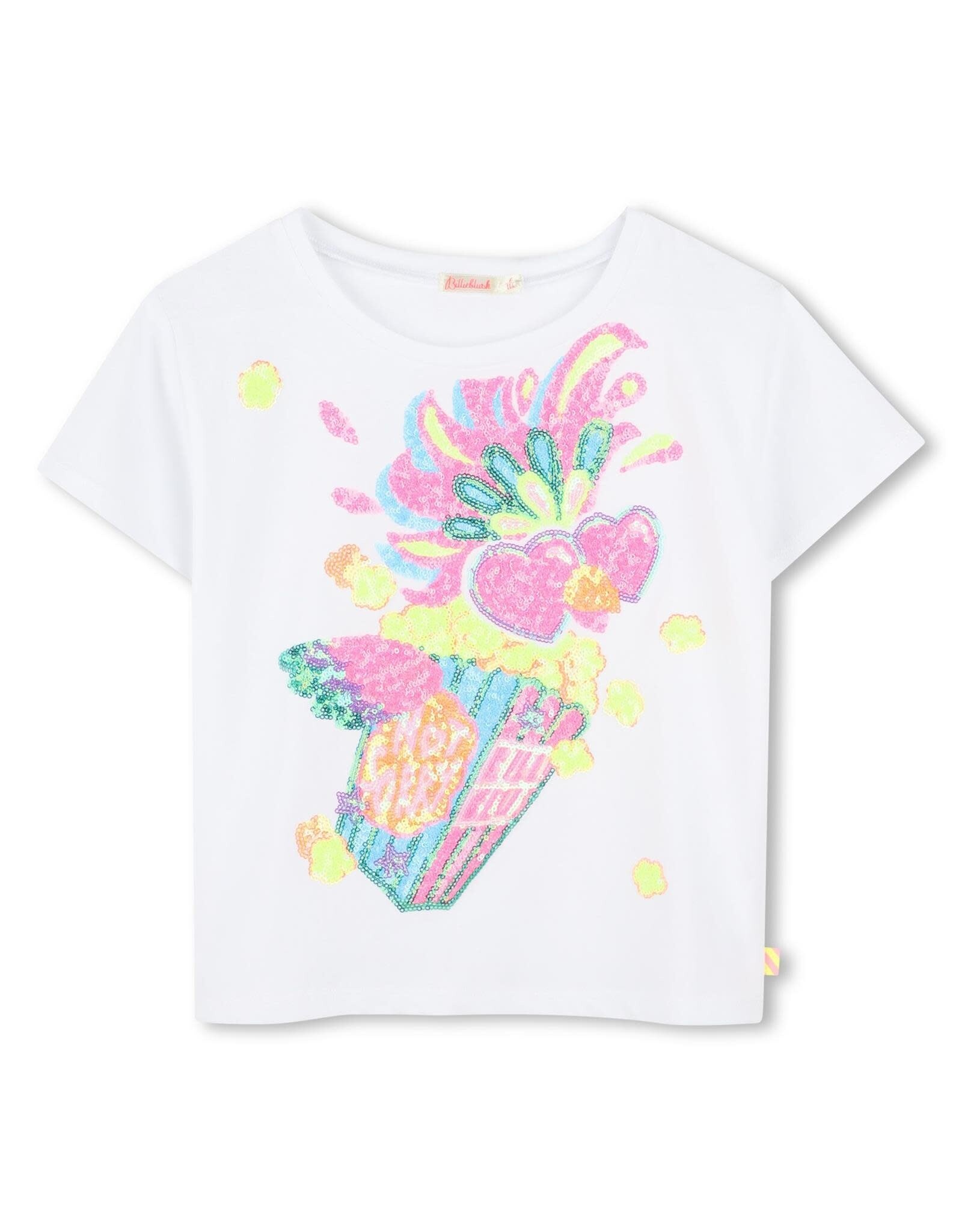 BILLIEBLUSH TEE-SHIRT - WIT