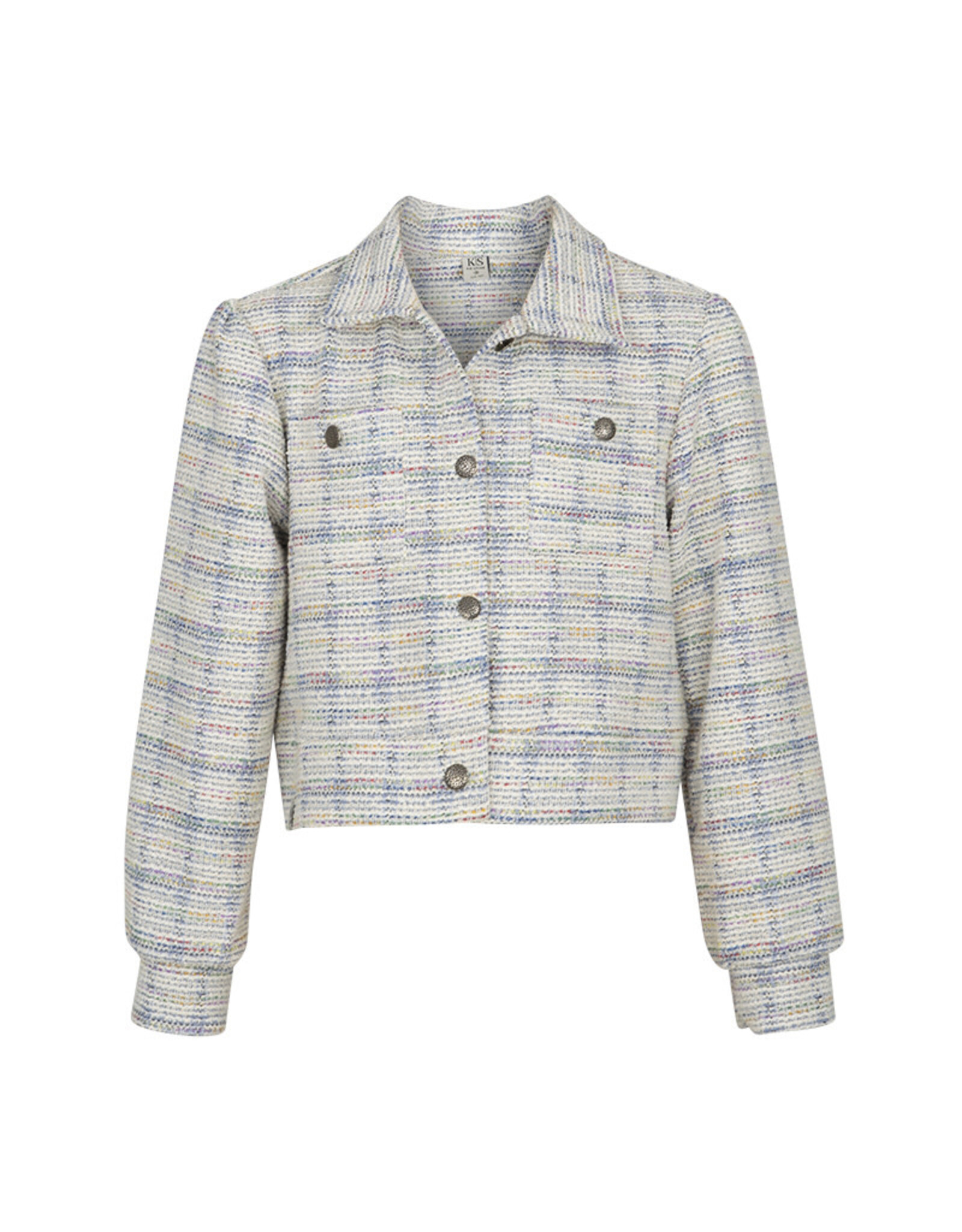 KIE Stone Jacket light blue