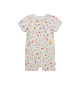 Noppies Boys Playsuit Orebro short sleeve Tropical pattern Off white