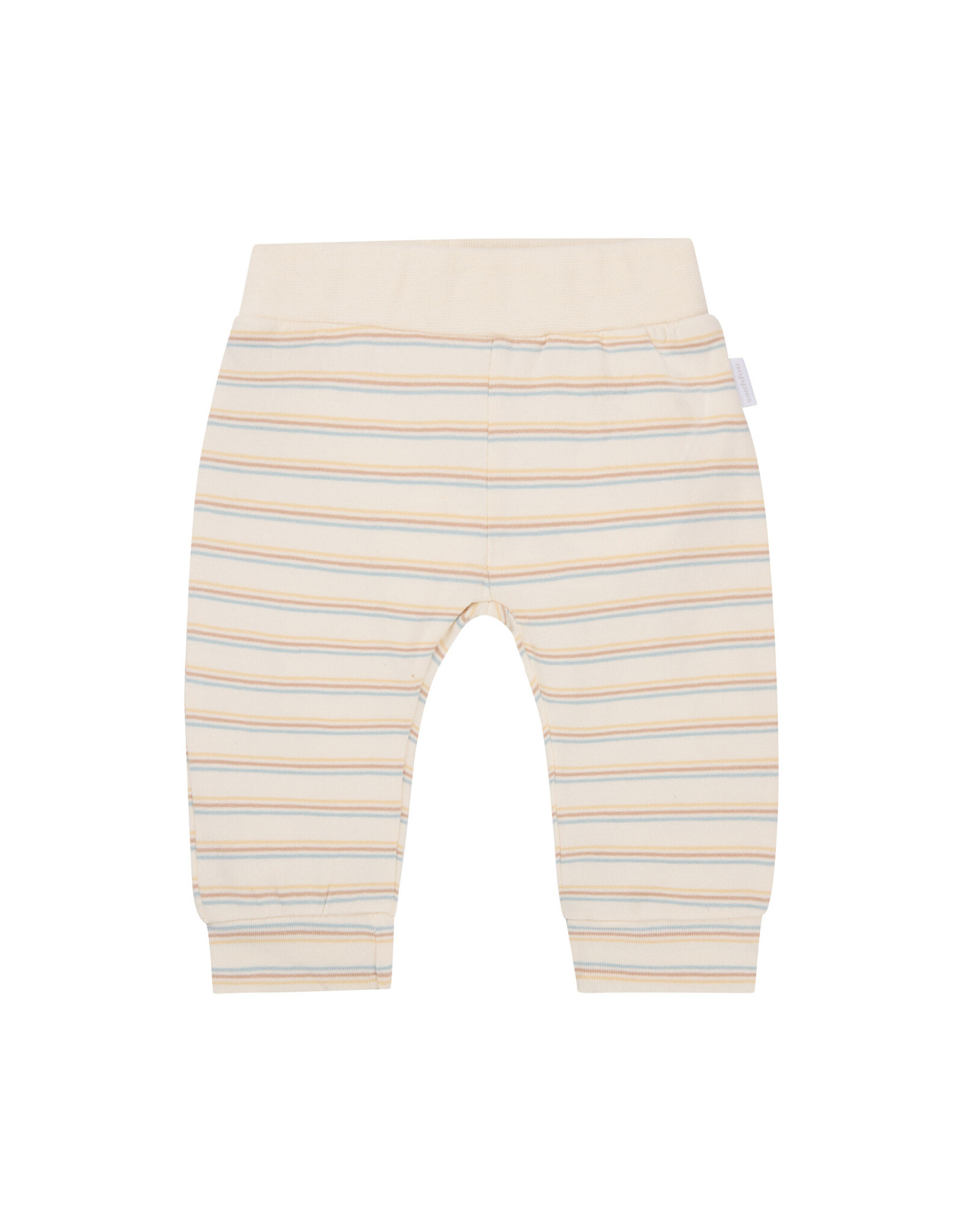 Noppies Unisex Pants Onarga slim fit Stripe pattern Off white