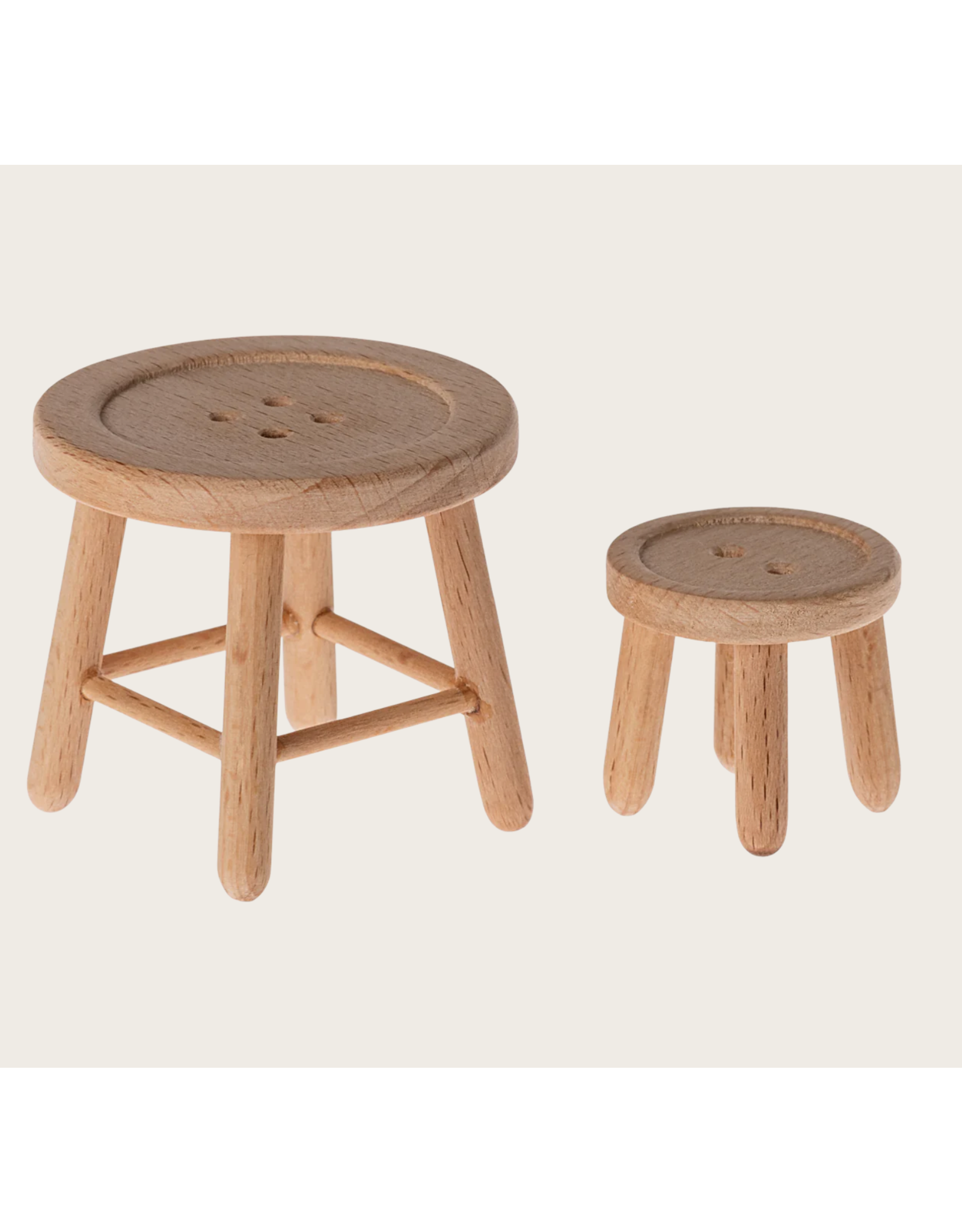 Maileg Table and stool set Mouse