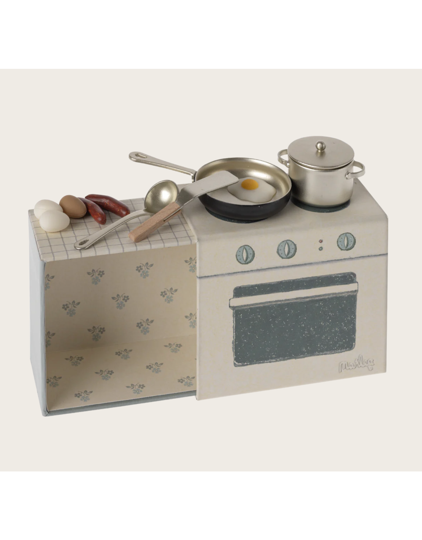 Maileg Cooking set Mouse