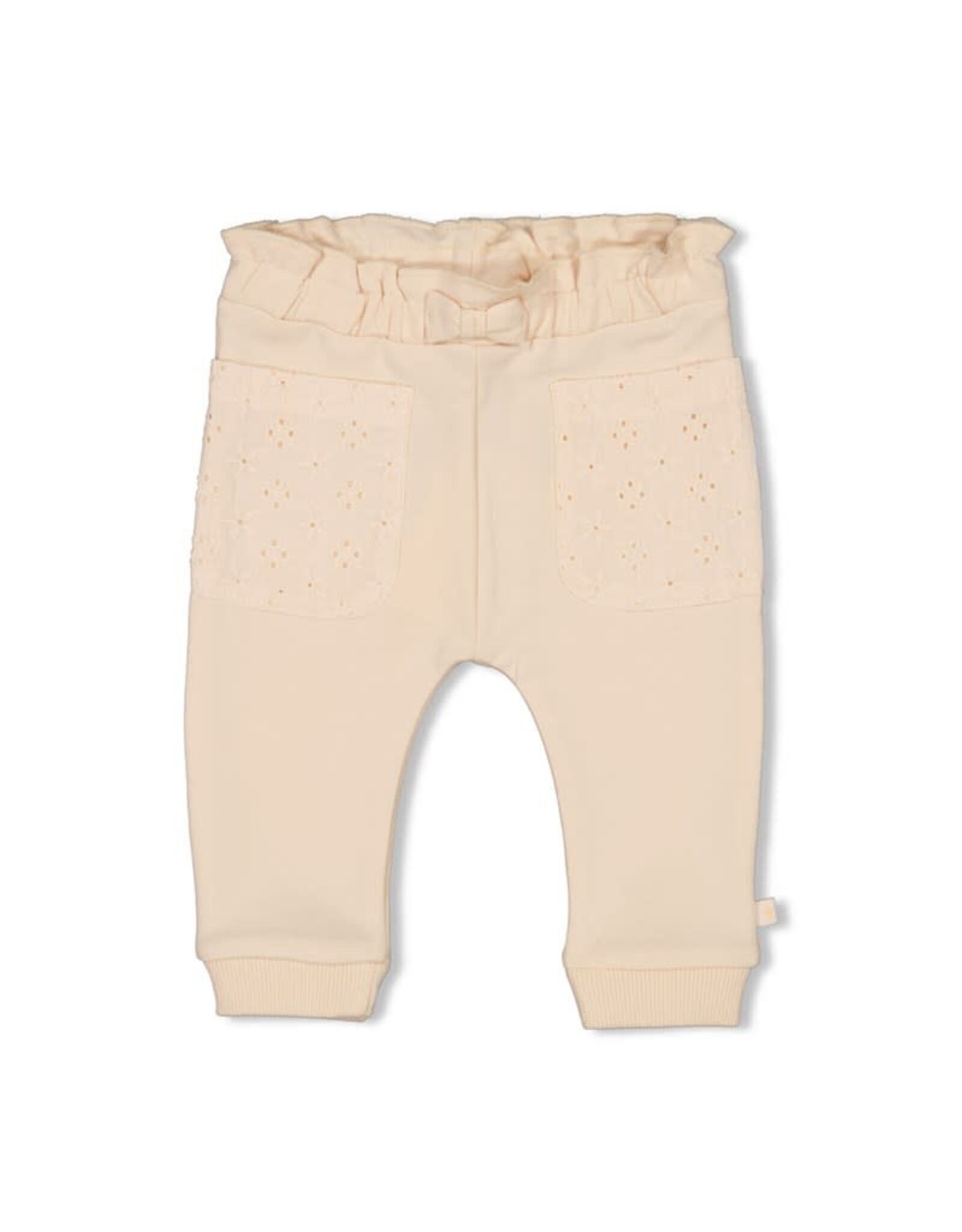 Feetje Broek - Flower Field - Creme