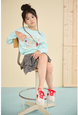 Nono Konono Sweater with big embro at chest Mint