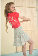 Nono Nami AOP Tiles skirt with smock Mint