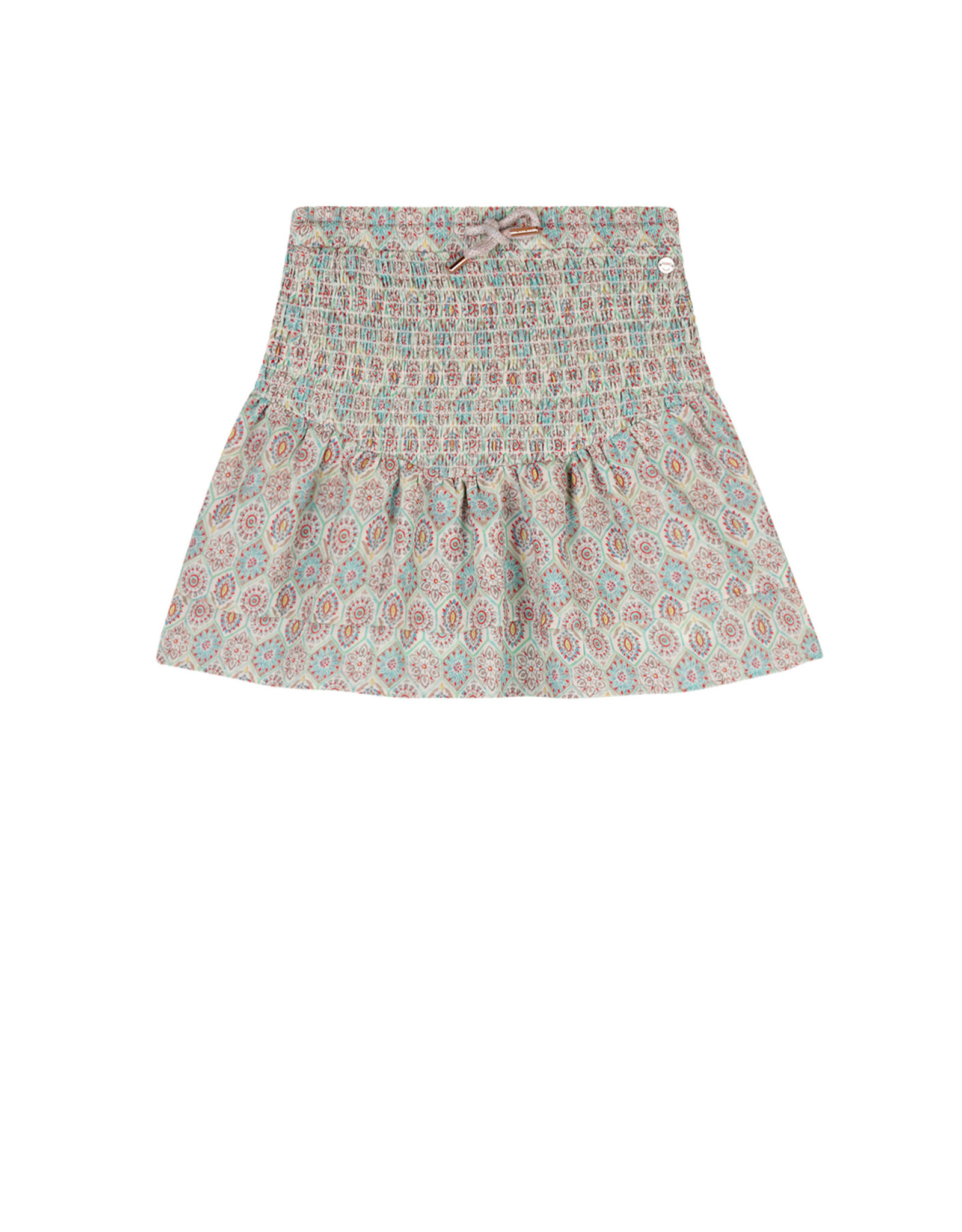 Nono Nami AOP Tiles skirt with smock Mint