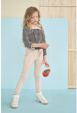 Nono Snooze Travellers's Interlock fitted pants Sand Blush