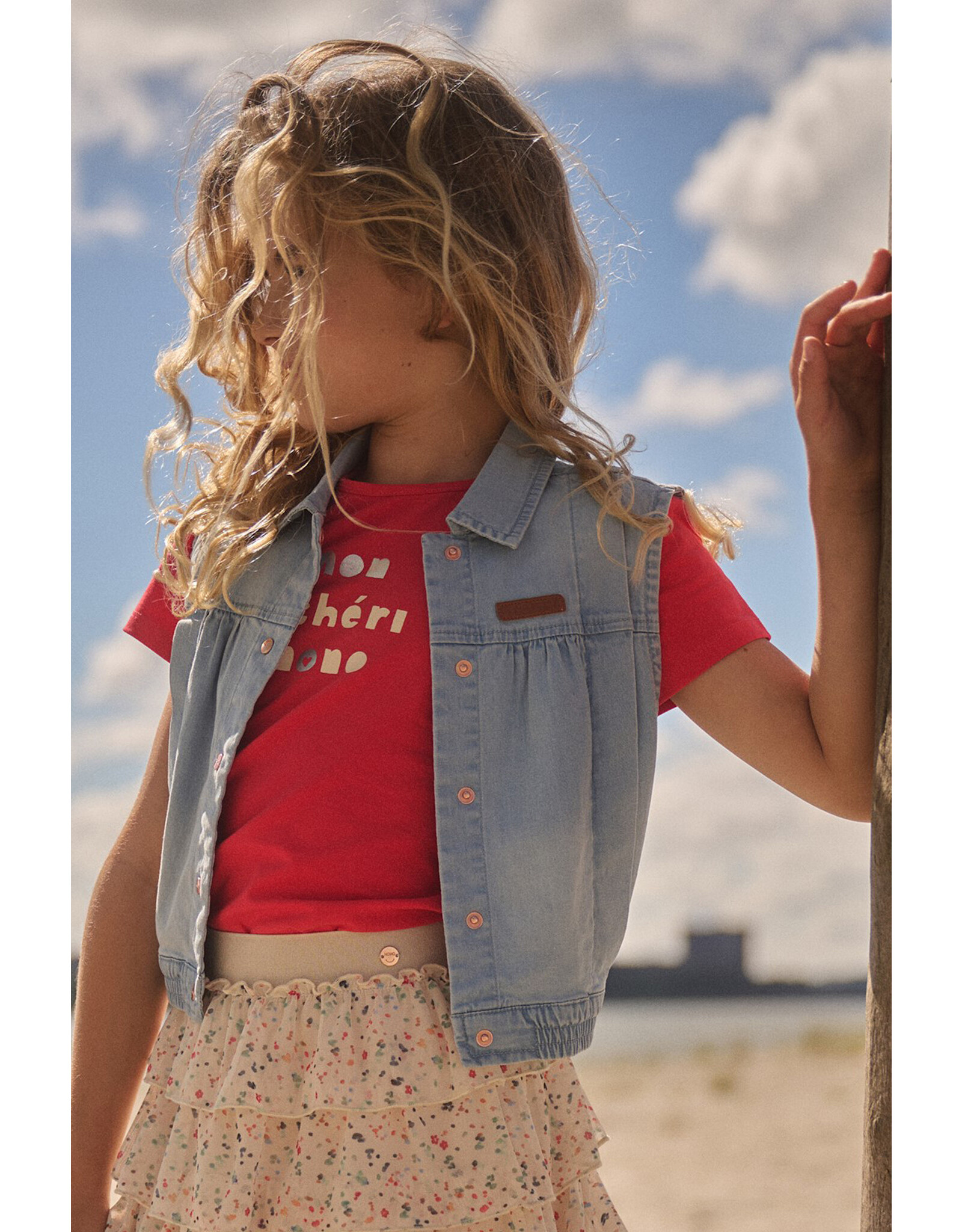Nono Kandy Mon Cheri tshirt s/sl Loving red