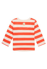 Noppies Boys Tee Ogaki long sleeve Stripe pattern Orange