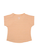 Noppies Girls Tee Mowbray short sleeve Check pattern Orange