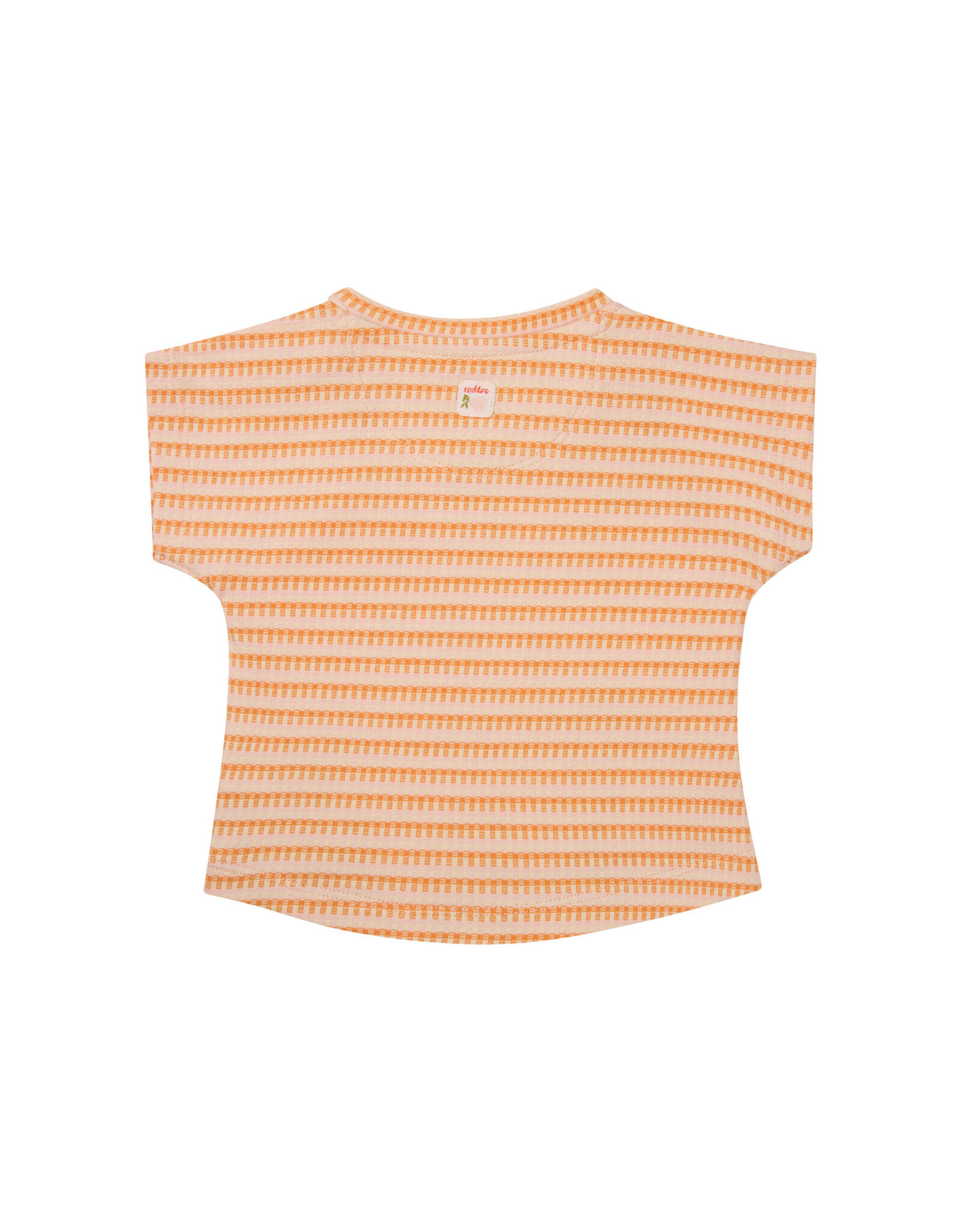 Noppies Girls Tee Mowbray short sleeve Check pattern Orange