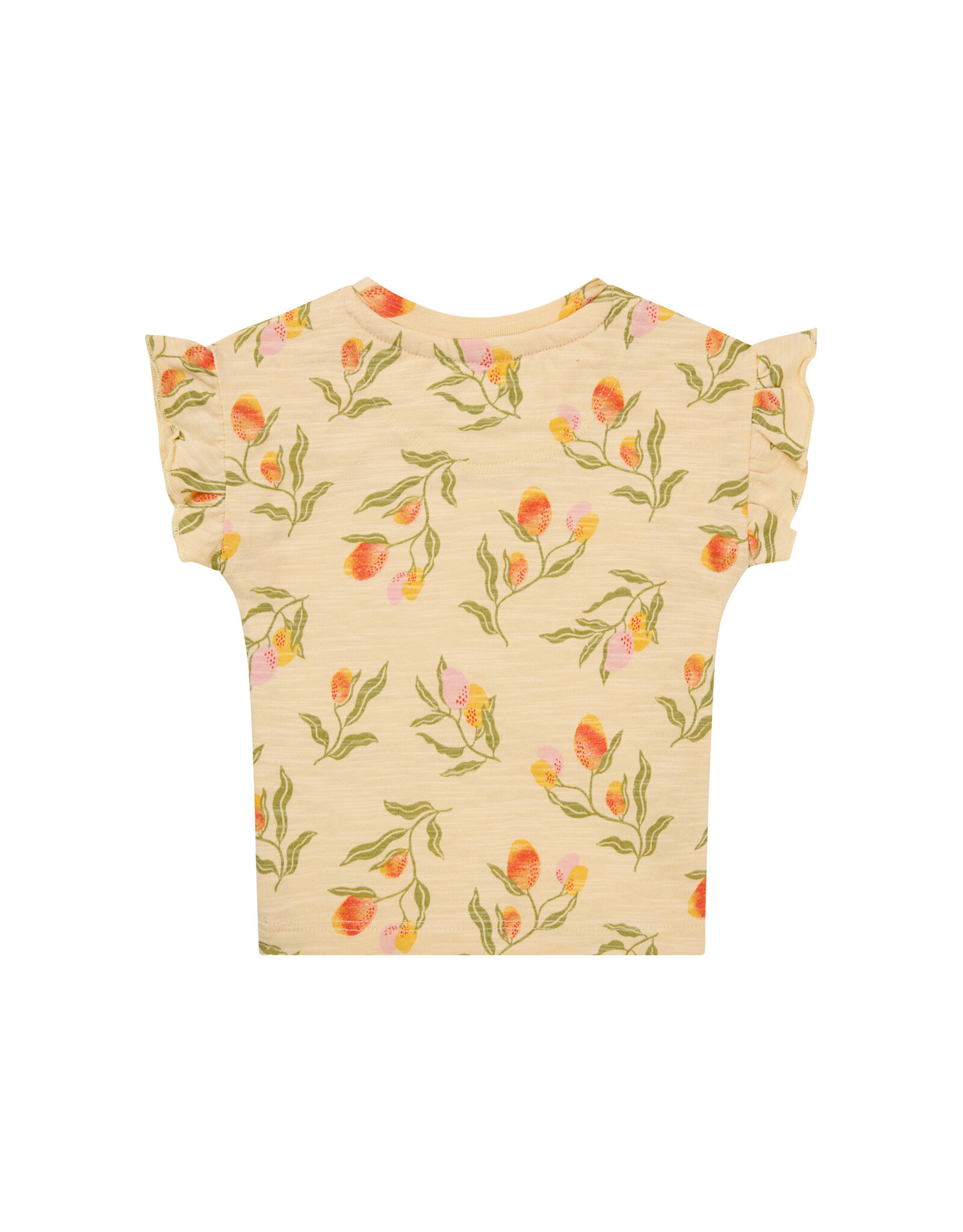 Noppies Girls Tee Moraga short sleeve Fruit pattern Medium Yellow
