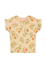 Noppies Girls Tee Moraga short sleeve Fruit pattern Medium Yellow