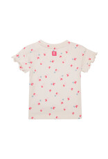Noppies Girls Tee Moapa short sleeve Animals pattern Off white