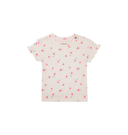 Noppies Girls Tee Moapa short sleeve Animals pattern Off white