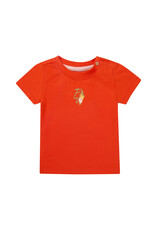 Noppies Girls Tee Minkler short sleeve Spicy Orange