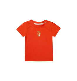 Noppies Girls Tee Minkler short sleeve Spicy Orange