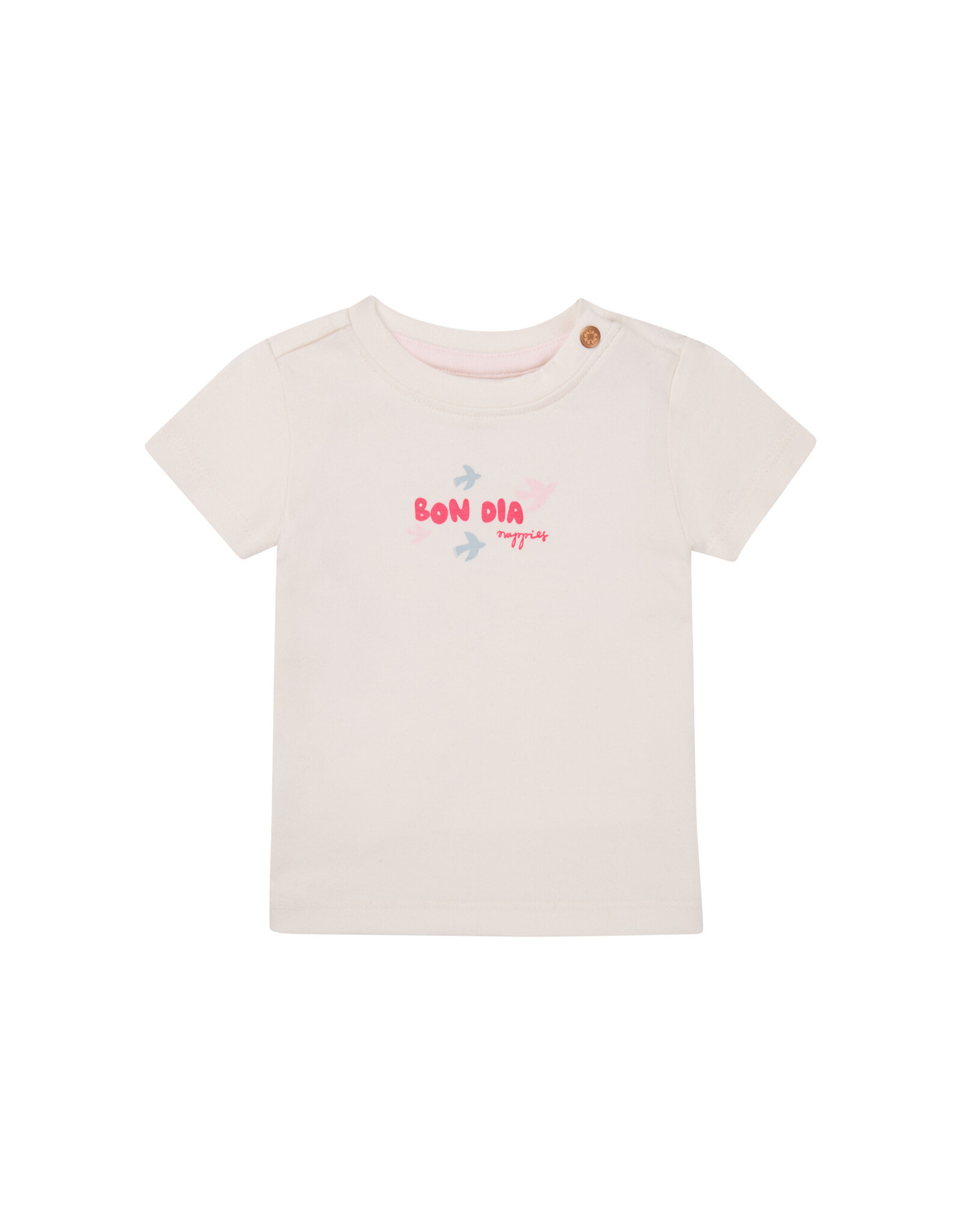 Noppies Girls Tee Middleton short sleeve Whisper White