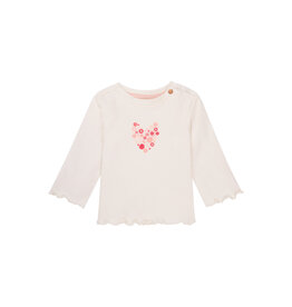 Noppies Girls Tee Marlow long sleeve Whisper White