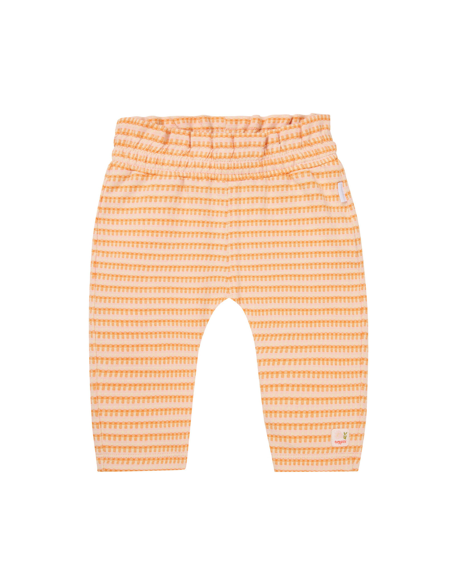 Noppies Girls Pants Mulino straight fit Check pattern Orange