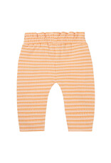 Noppies Girls Pants Mulino straight fit Check pattern Orange