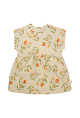 Noppies Girls Dress Mobinee short sleeve Fruit pattern Medium Yellow