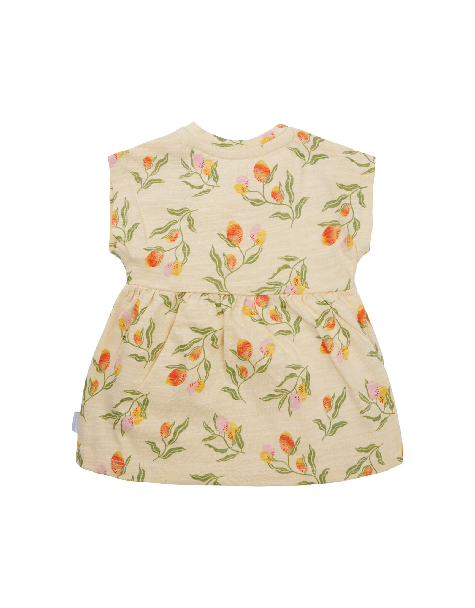 Noppies Girls Dress Mobinee short sleeve Fruit pattern Medium Yellow