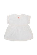 Noppies Girls Dress Merrill short sleeve Whisper White