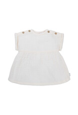 Noppies Girls Dress Merrill short sleeve Whisper White