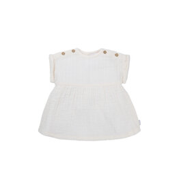 Noppies Girls Dress Merrill short sleeve Whisper White