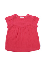 Noppies Girls Dress Meade short sleeve Raspberry