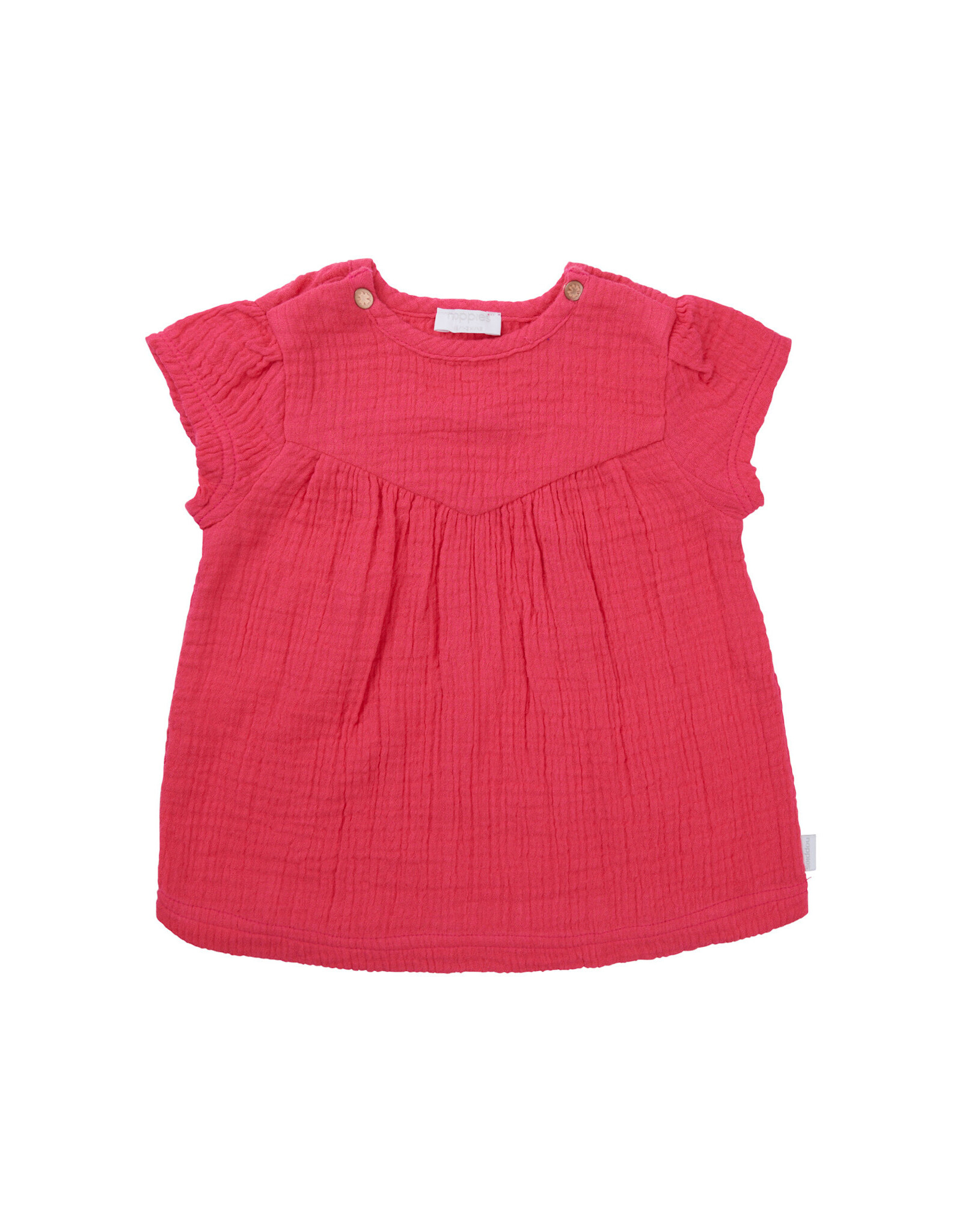 Noppies Girls Dress Meade short sleeve Raspberry