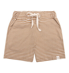 NAVY NATURAL Niels short biscuit stripe