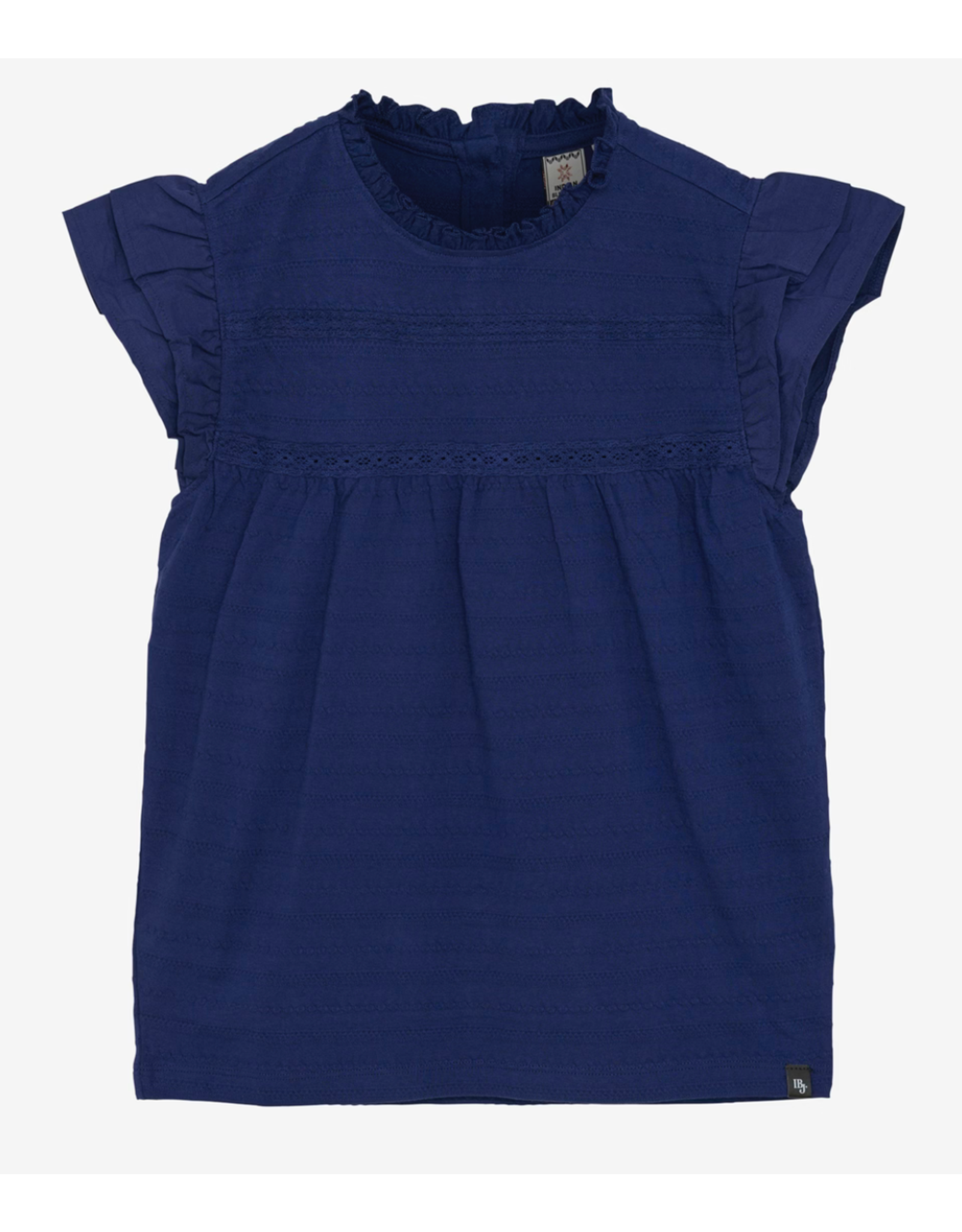 Indian Blue Jeans Shirt Ruffle Blueprint