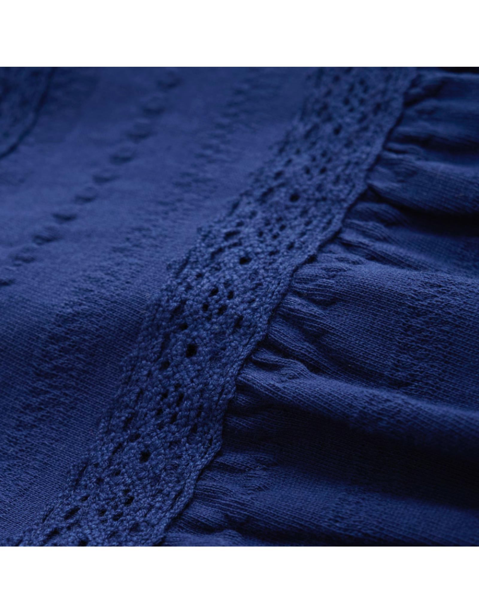 Indian Blue Jeans Shirt Ruffle Blueprint